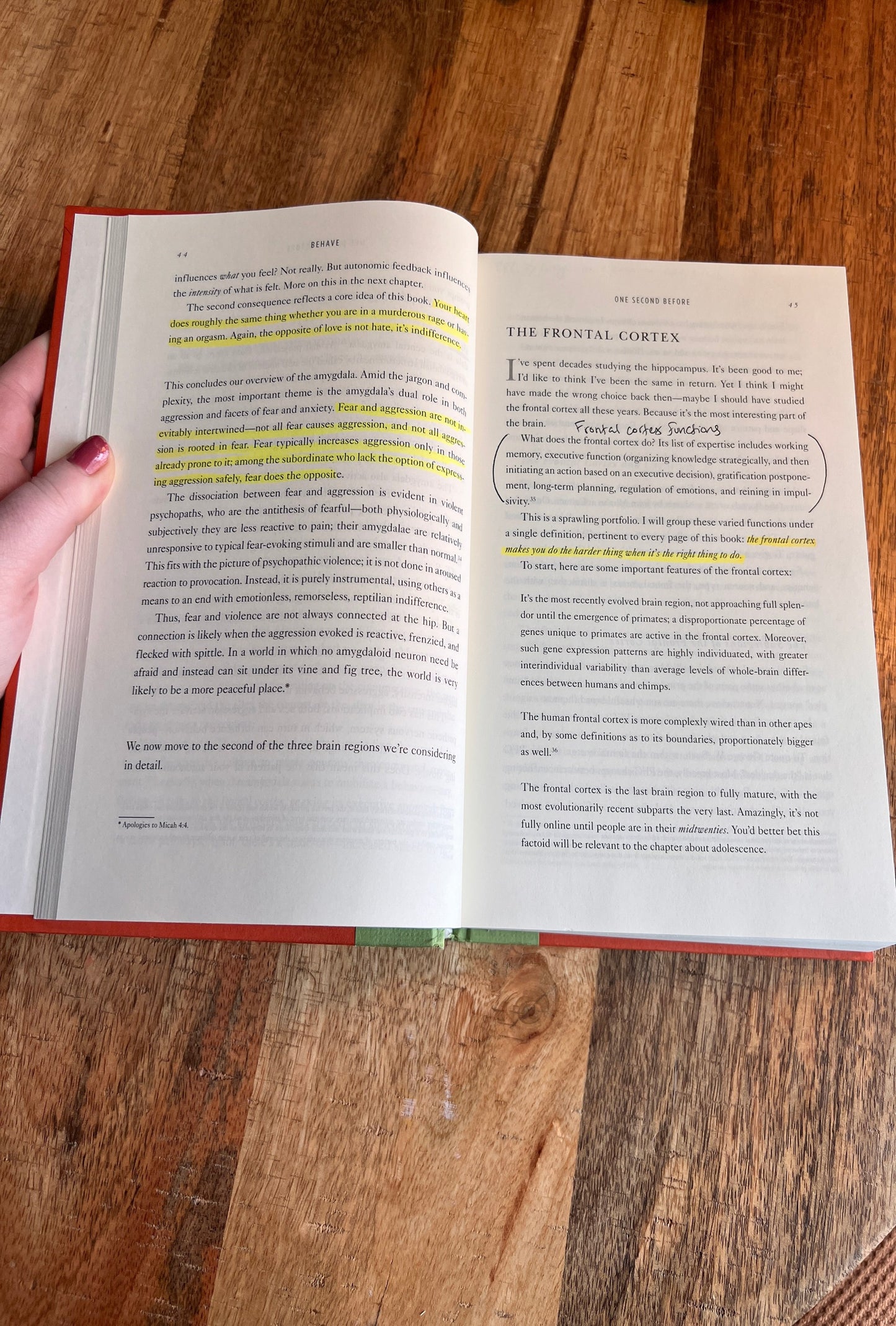 Behave: The Biology of Humans at Our Best and Worst