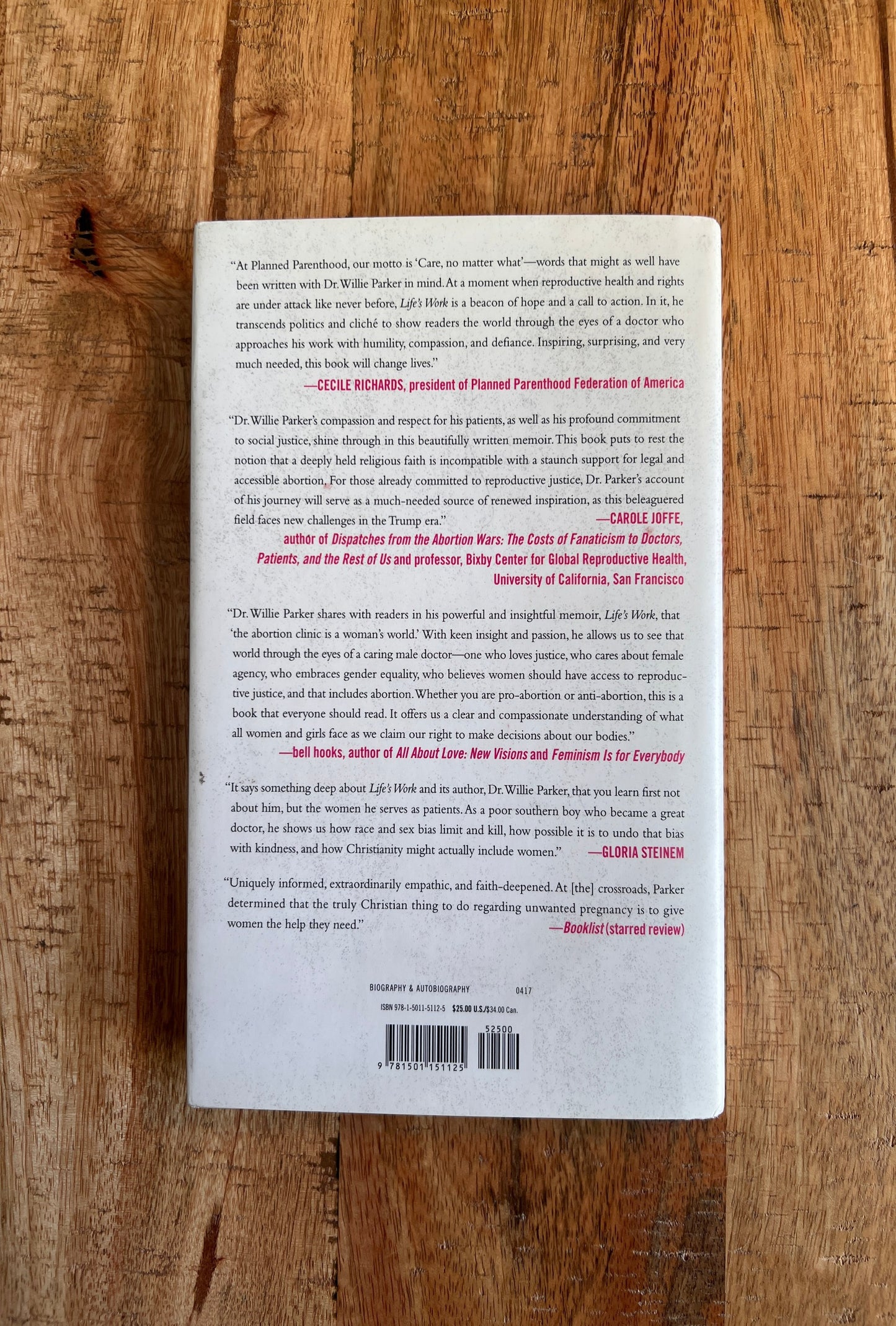 Life's Work: A Moral Argument for Choice
