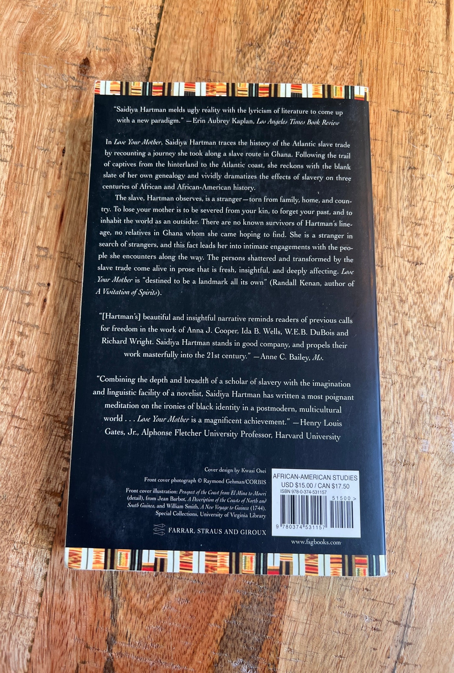 Lose Your Mother: A Journey Along the Atlantic Slave Route