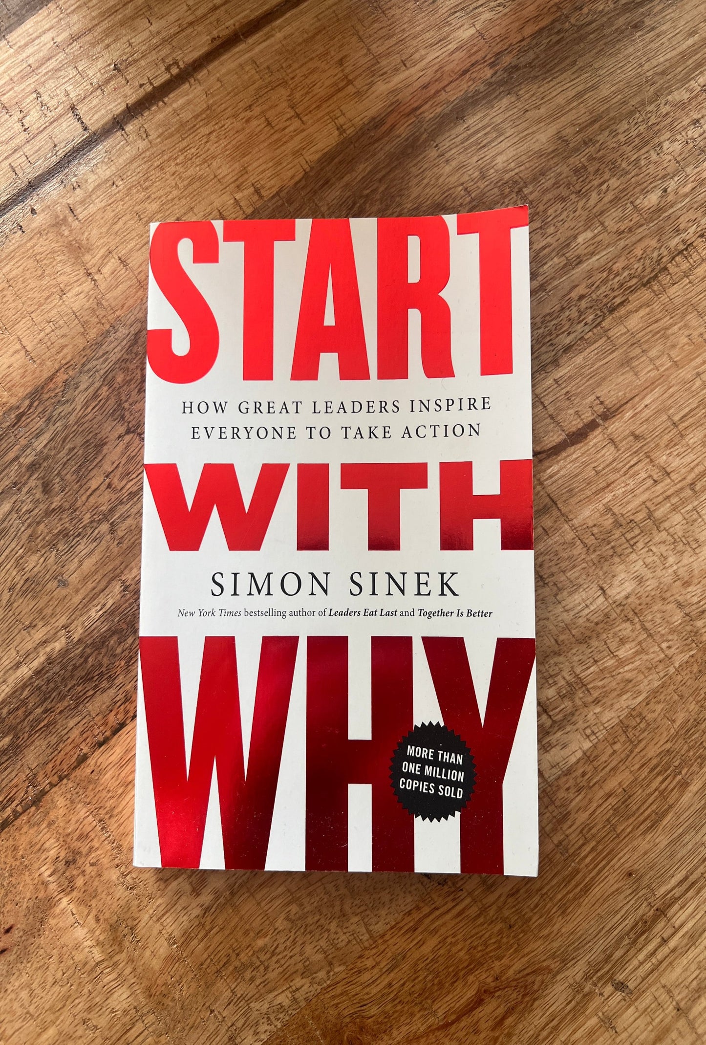 Start with Why: How Great Leaders Inspire Everyone to Take Action